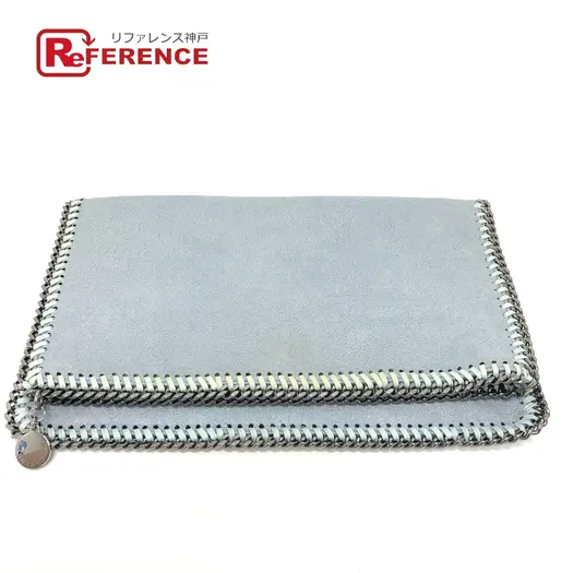 Buy Stella McCartney Bifold Cluch Bag Bag Clutch bag fabric blue/SilverHardware at Sasom – Authentic and Ready to Ship