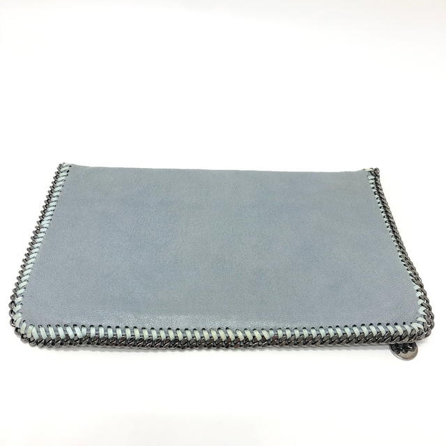 Stella Mccartney Stella McCartney Bifold Cluch Bag Bag Clutch bag fabric blue/SilverHardware - view 3
