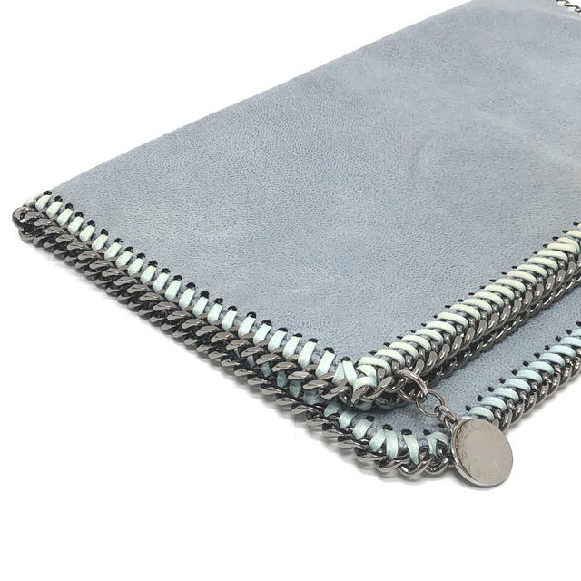 Stella Mccartney Stella McCartney Bifold Cluch Bag Bag Clutch bag fabric blue/SilverHardware - view 4