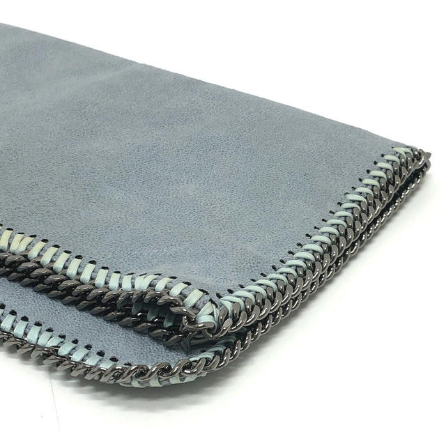 Stella Mccartney Stella McCartney Bifold Cluch Bag Bag Clutch bag fabric blue/SilverHardware - view 5