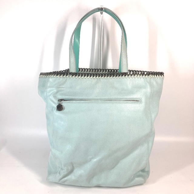 Stella Mccartney Stella McCartney Shaggy deer Chain Large Tote Bag Mint Green Based - view 1