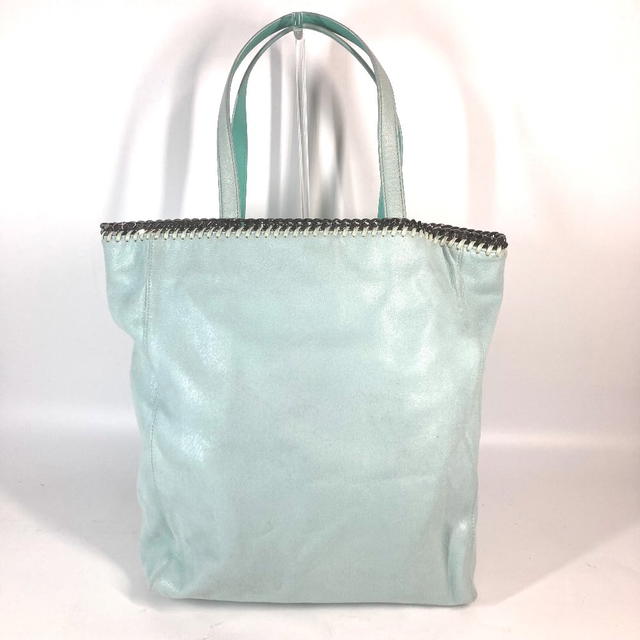 Stella Mccartney Stella McCartney Shaggy deer Chain Large Tote Bag Mint Green Based - view 2