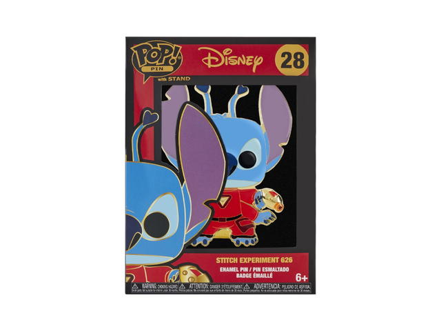 Funko Stitch Experiment 626 POP! Pin: Lilo & Stitch by Loungefly - view 3