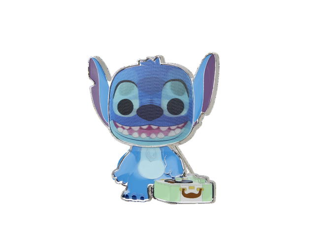 Funko Stitch with Record Player POP! Pin: Lilo & Stitch by Loungefly - view 1