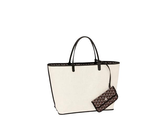 Goyard Goyard Saint Louis GM Bag Leather Croc Universel Black - view 3