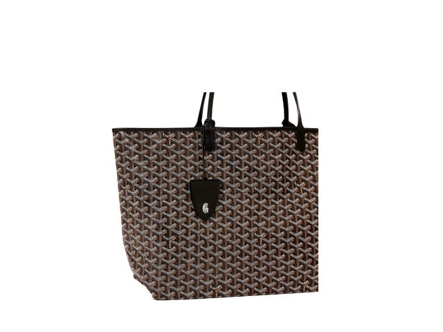 Goyard Goyard Saint Louis GM Bag Leather Croc Universel Black - view 4