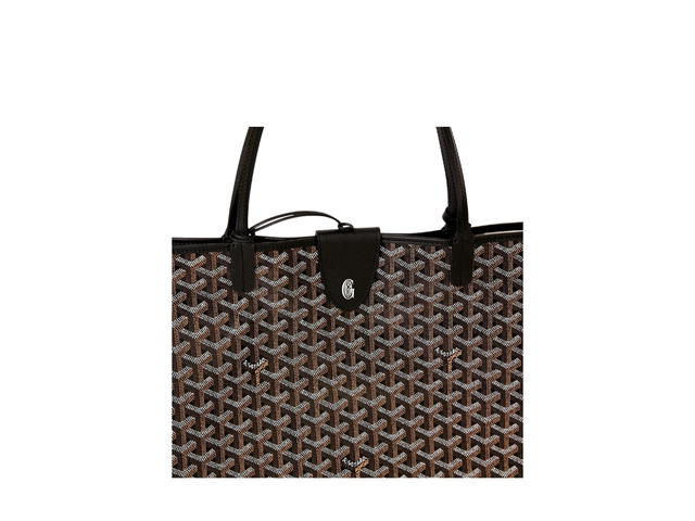 Goyard Goyard Saint Louis GM Bag Leather Croc Universel Black - view 5