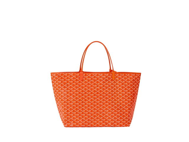Goyard Goyard Saint Louis GM Bag Leather Croc Universel Orange - view 2