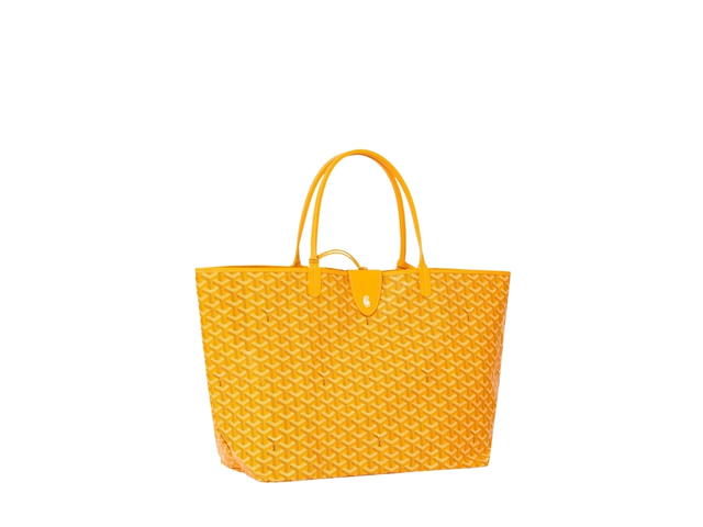 Goyard Goyard Saint Louis GM Bag Leather Croc Universel Yellow - view 1