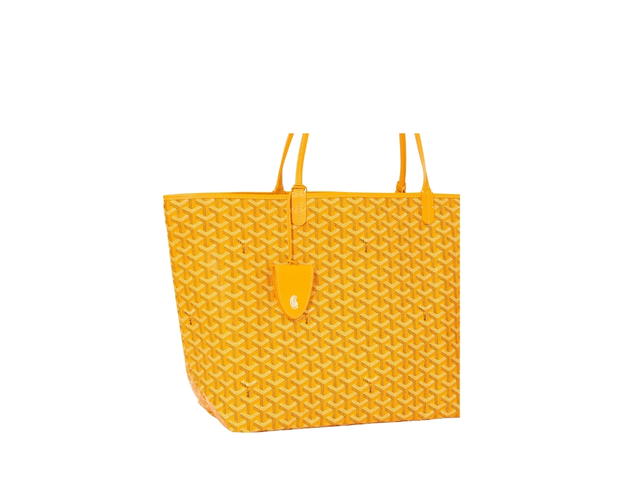 Goyard Goyard Saint Louis GM Bag Leather Croc Universel Yellow - view 4