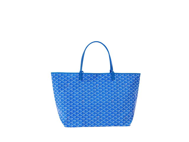 Goyard Goyard Saint Louis GM Bag Leather Croc Universel Sky Blue - view 2
