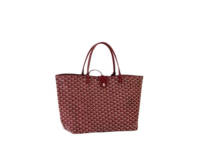 Goyard Goyard Saint Louis GM Bag Leather Croc Universel Burgundy - view 1