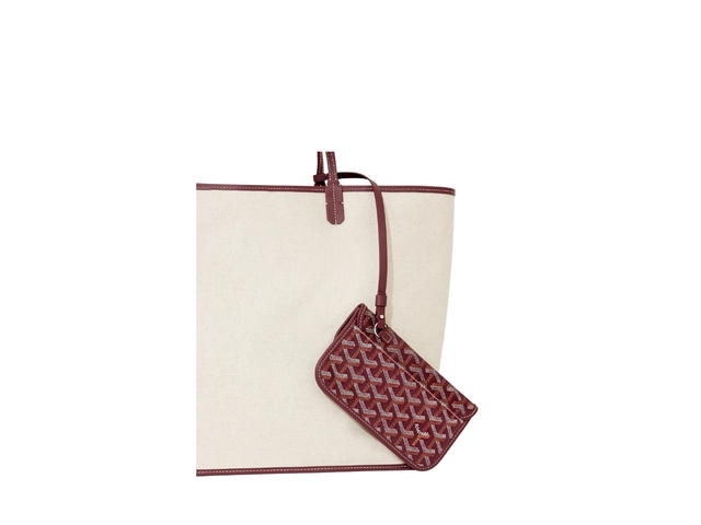 Goyard Goyard Saint Louis GM Bag Leather Croc Universel Burgundy - view 6