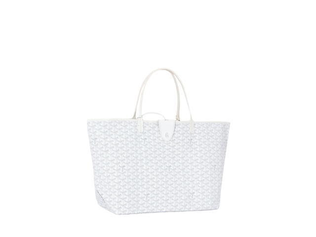 Goyard Goyard Saint Louis GM Bag Leather Croc Universel White - view 1