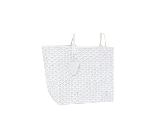 Goyard Goyard Saint Louis GM Bag Leather Croc Universel White - view 4