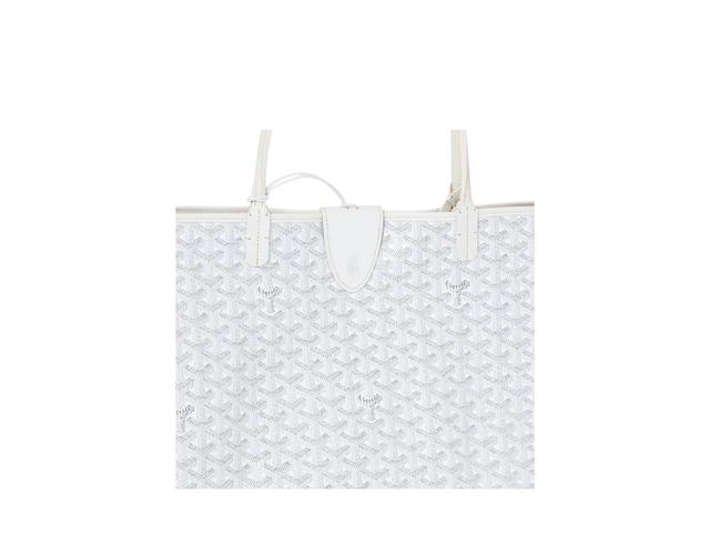 Goyard Goyard Saint Louis GM Bag Leather Croc Universel White - view 5