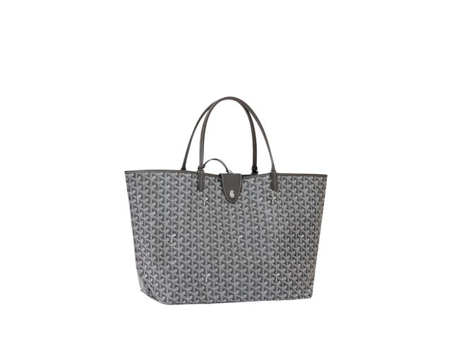 Goyard Goyard Saint Louis GM Bag Leather Croc Universel Grey - view 1