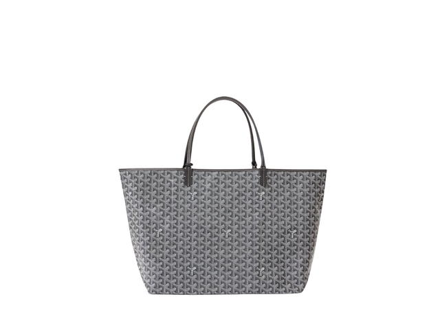 Goyard Goyard Saint Louis GM Bag Leather Croc Universel Grey - view 2