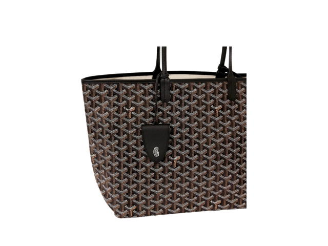 Goyard Goyard Saint Louis PM Bag Croc Universel Black - view 4