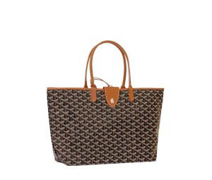 Buy Goyard Saint Louis PM Bag Croc Universel Black Tan at Sasom – Authentic and Ready to Ship