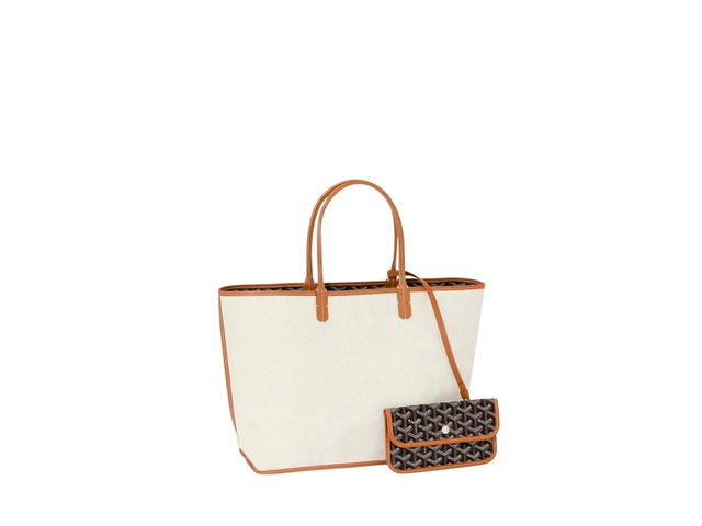 Goyard Goyard Saint Louis PM Bag Croc Universel Black Tan - view 3