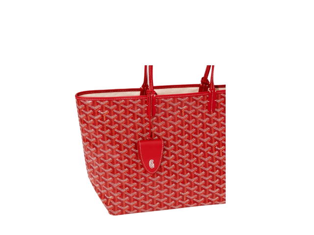 Goyard Goyard Saint Louis PM Bag Croc Universel Red - view 4