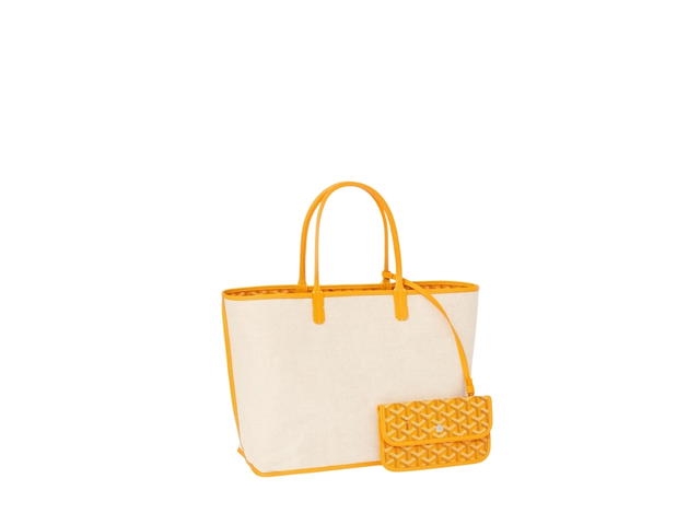 Goyard Goyard Saint Louis PM Bag Croc Universel Yellow - view 3