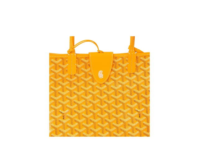 Goyard Goyard Saint Louis PM Bag Croc Universel Yellow - view 5