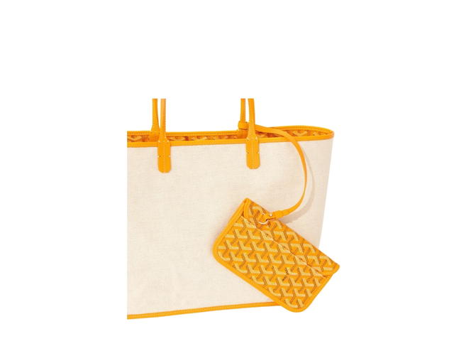 Goyard Goyard Saint Louis PM Bag Croc Universel Yellow - view 6