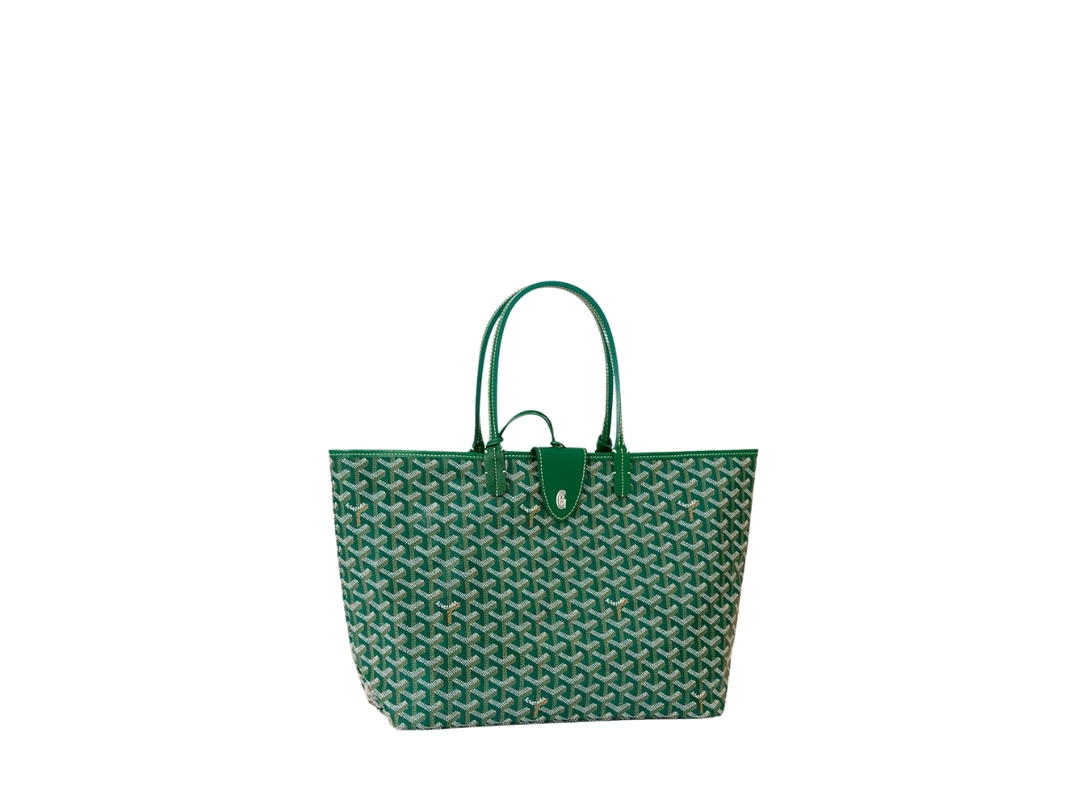 Goyard Goyard Saint Louis PM Bag Croc Universel Green
