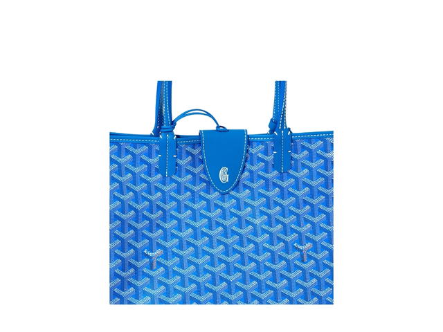 Goyard Goyard Saint Louis PM Bag Croc Universel Sky Blue - view 5
