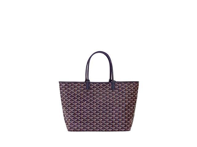 Goyard Goyard Saint Louis PM Bag Croc Universel Navy Blue - view 2