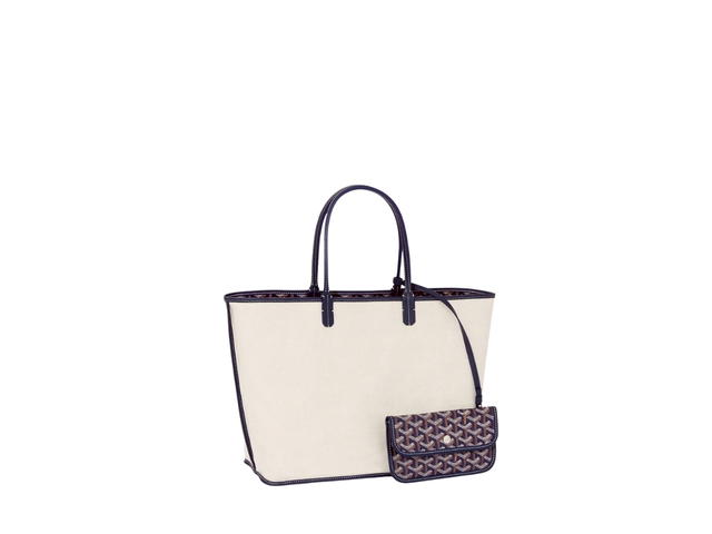 Goyard Goyard Saint Louis PM Bag Croc Universel Navy Blue - view 3