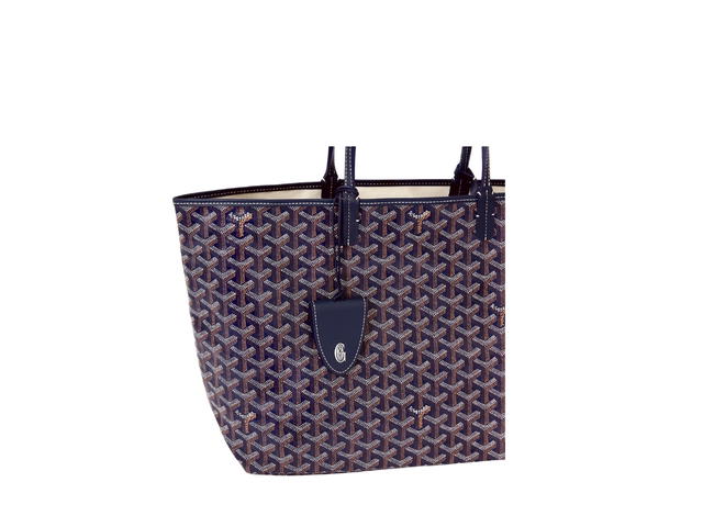 Goyard Goyard Saint Louis PM Bag Croc Universel Navy Blue - view 4