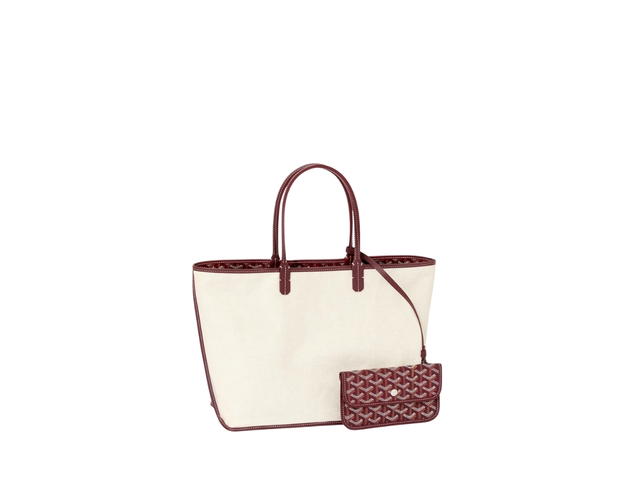Goyard Goyard Saint Louis PM Bag Croc Universel Burgundy - view 3