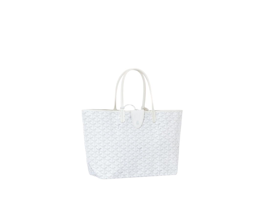 Goyard Goyard Saint Louis PM Bag Croc Universel White