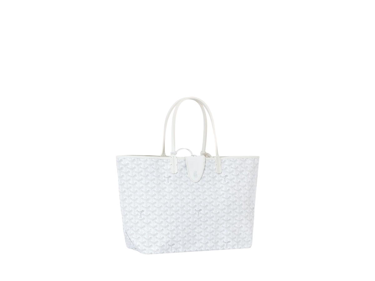 Goyard Goyard Saint Louis PM Bag Croc Universel White