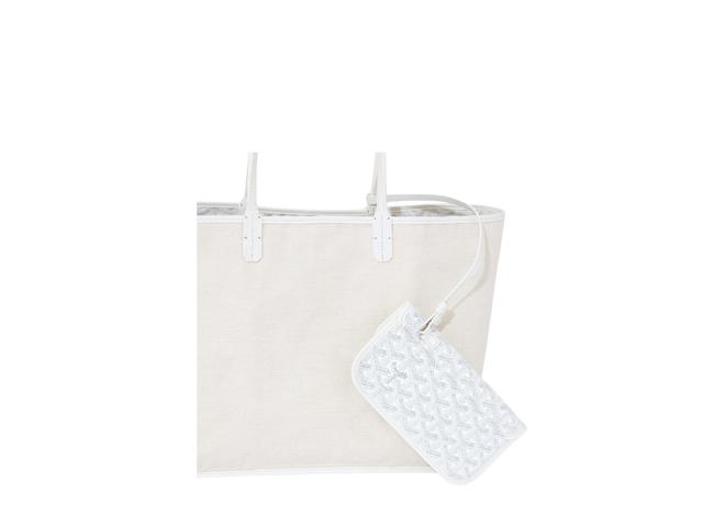 Goyard Goyard Saint Louis PM Bag Croc Universel White - view 6