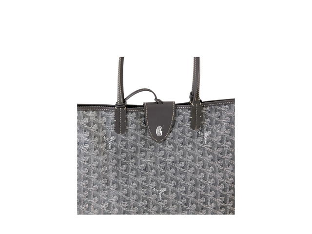Goyard Goyard Saint Louis PM Bag Croc Universel Grey - view 5