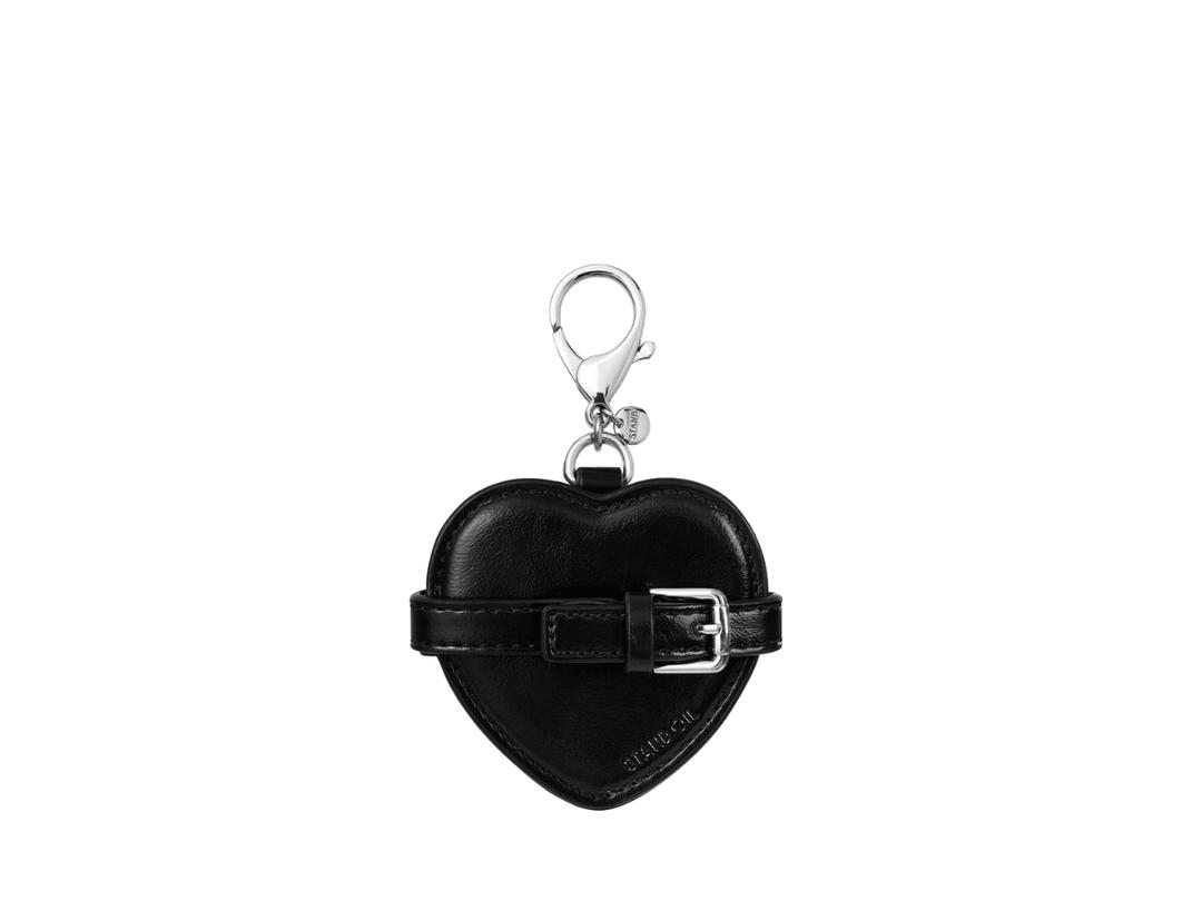 Stand Oil Stand Oil Belted Mirror Keyring Black