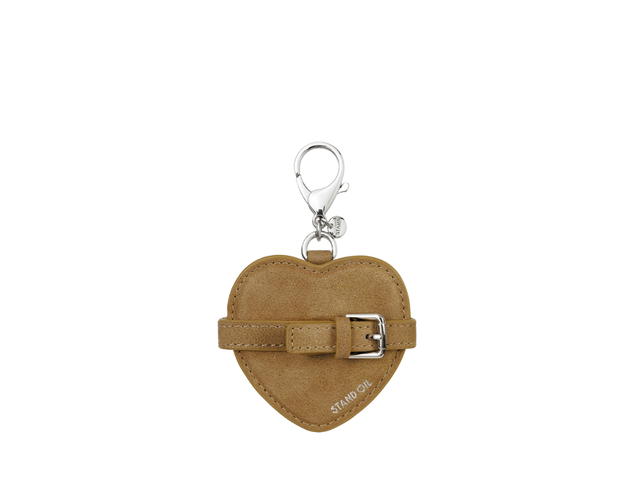 Stand Oil Stand Oil Belted Mirror Keyring Camel - view 1