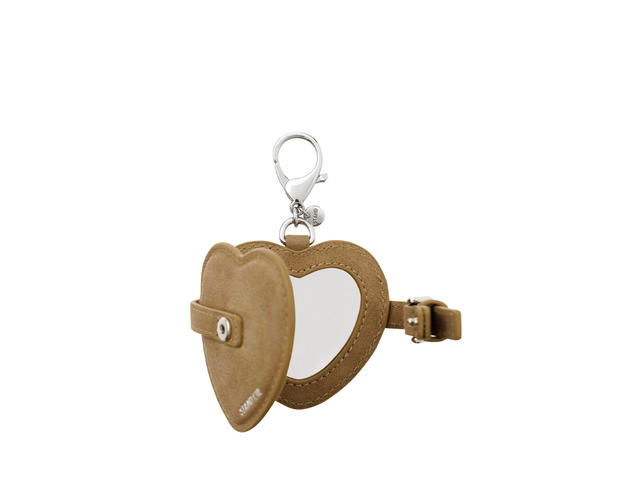 Stand Oil Stand Oil Belted Mirror Keyring Camel - view 3