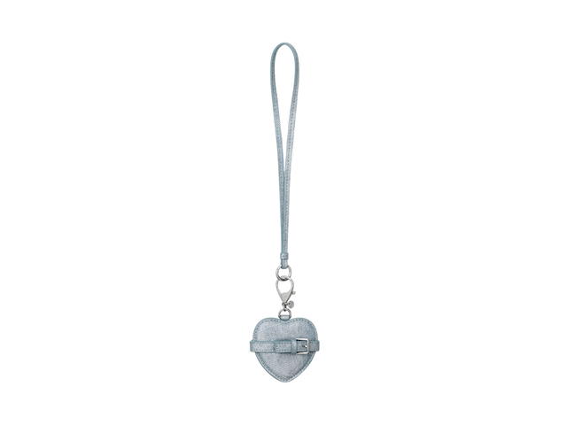 Stand Oil Stand Oil Belted Mirror Keyring Silver Denim - view 4