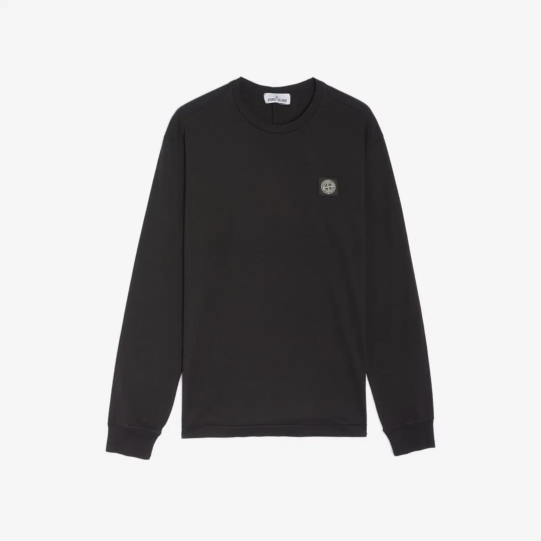 Stone Island Stone Island 22713 Long Sleeve T-Shirt Black - 22SS