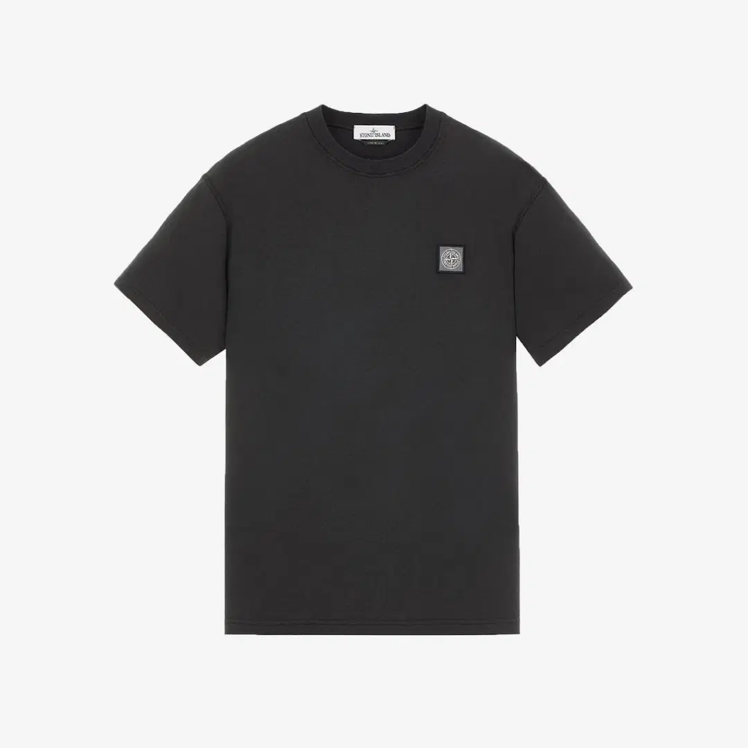 Stone Island Stone Island 23742 Patch Logo T-Shirt Black - 21FW