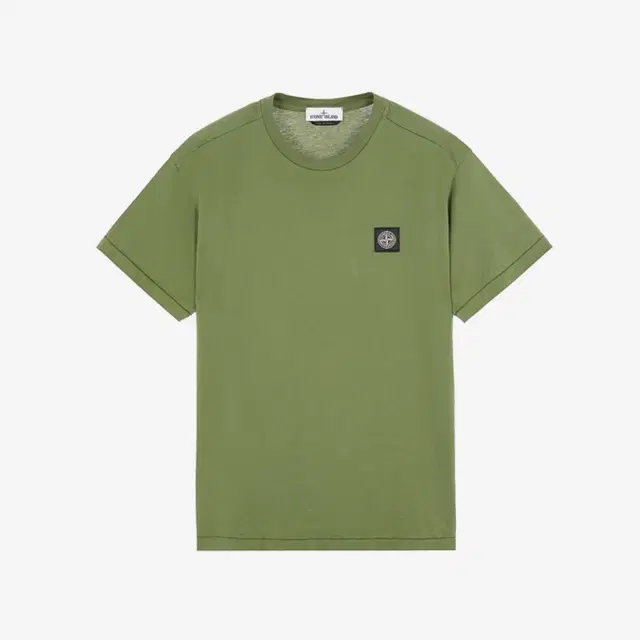 Stone Island Stone Island 24113 T-Shirt Olive Green - 22SS - view 2