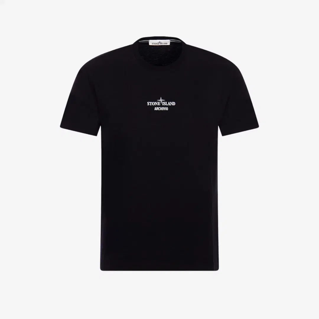 Stone Island Stone Island 2NS91 Archivio Ice Jacket Camouflage T-Shirt Black - 22FW