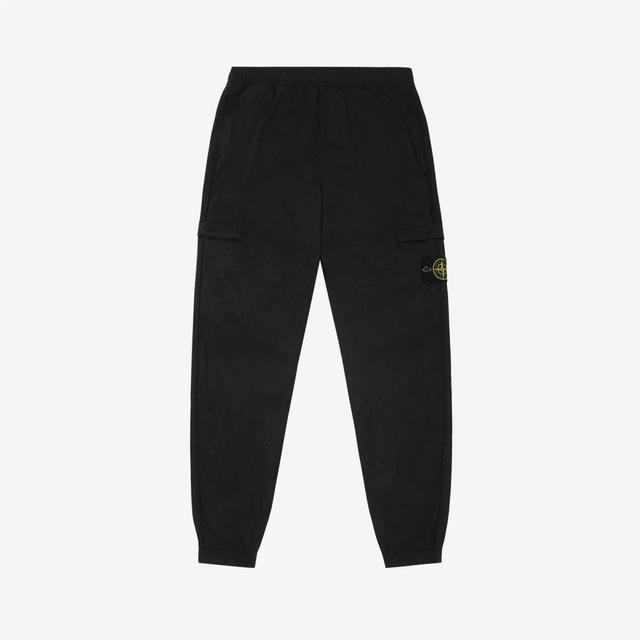 Stone Island Stone Island 31021 Nylon Metal Garment Dyed Cargo Pants Black - 22SS - view 2