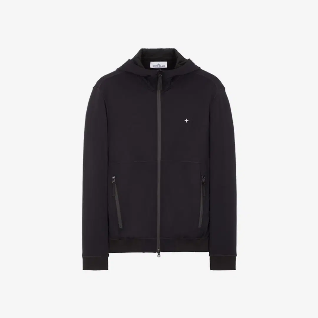 Stone Island Stone Island 615G5 Stellina Hooded Sweatshirt Black - 23SS