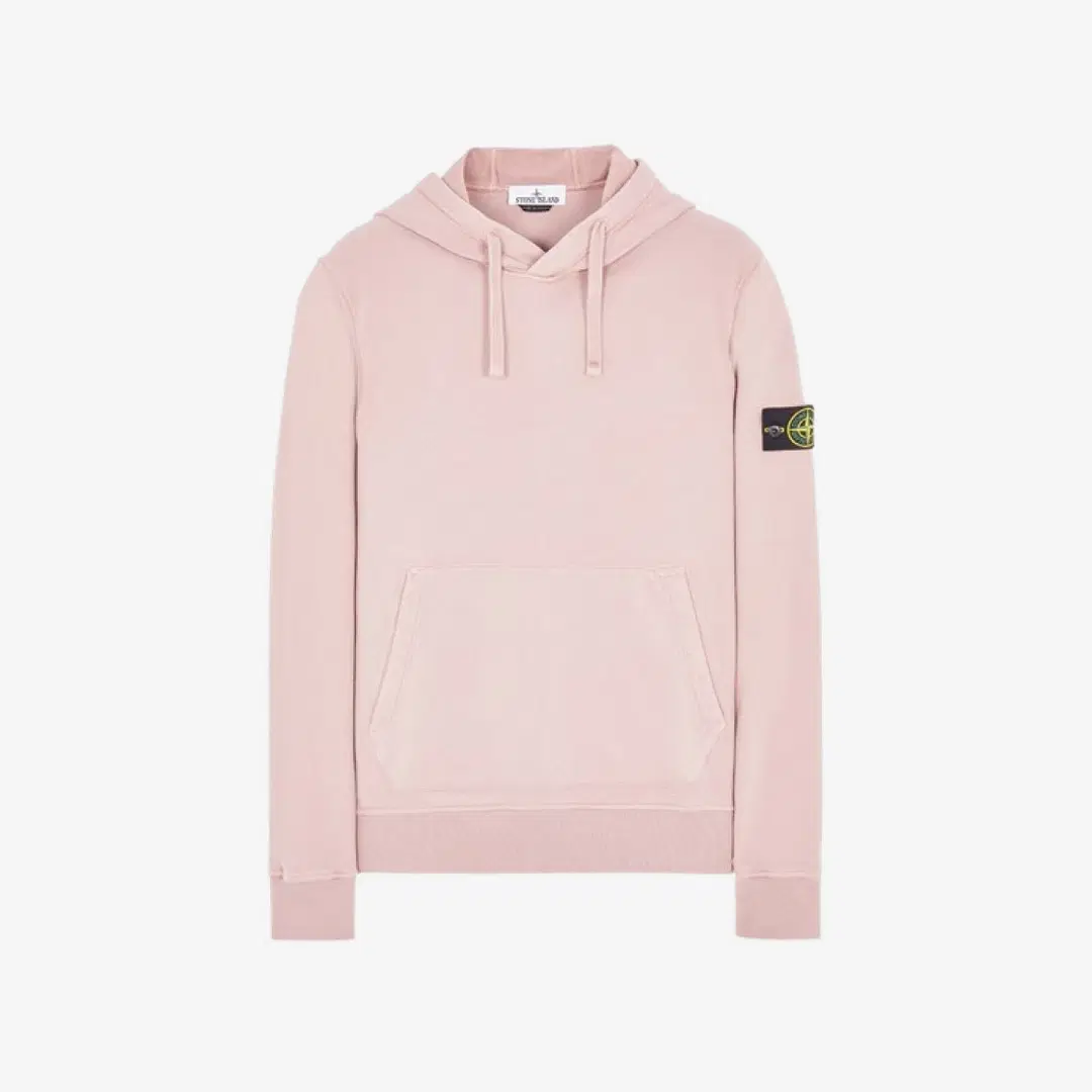 Stone Island Stone Island 64120 Cotton Fleece Hooded Sweatshirt Rose Pink - 22FW